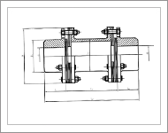 JZMJ型重型機(jī)械用膜片聯(lián)軸器